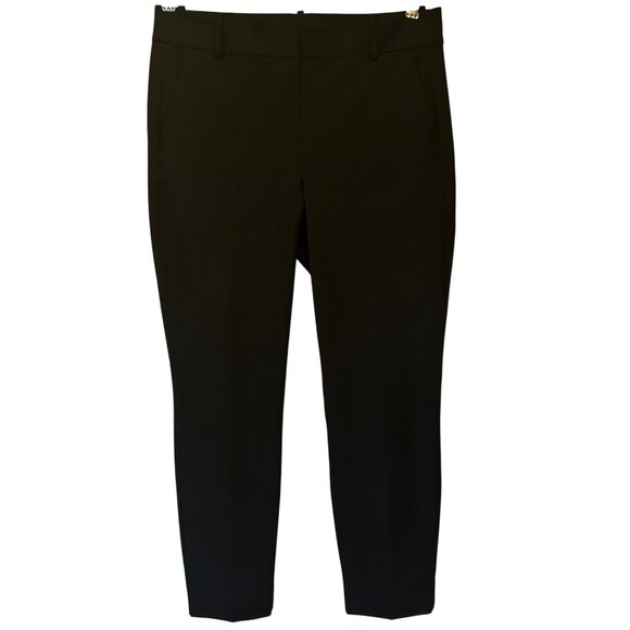 J. Crew Mercantile black pants w/ stretch sz 10 - Picture 2 of 12